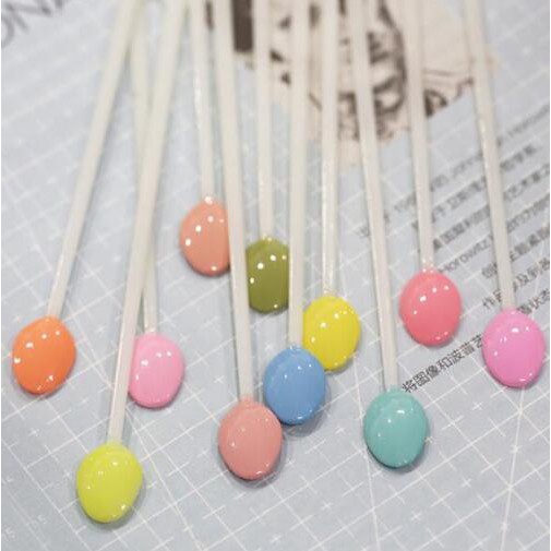 Móng que sơn mẫu nail - túi 50 chiếc, móng que kẹo tròn MOON NAIL