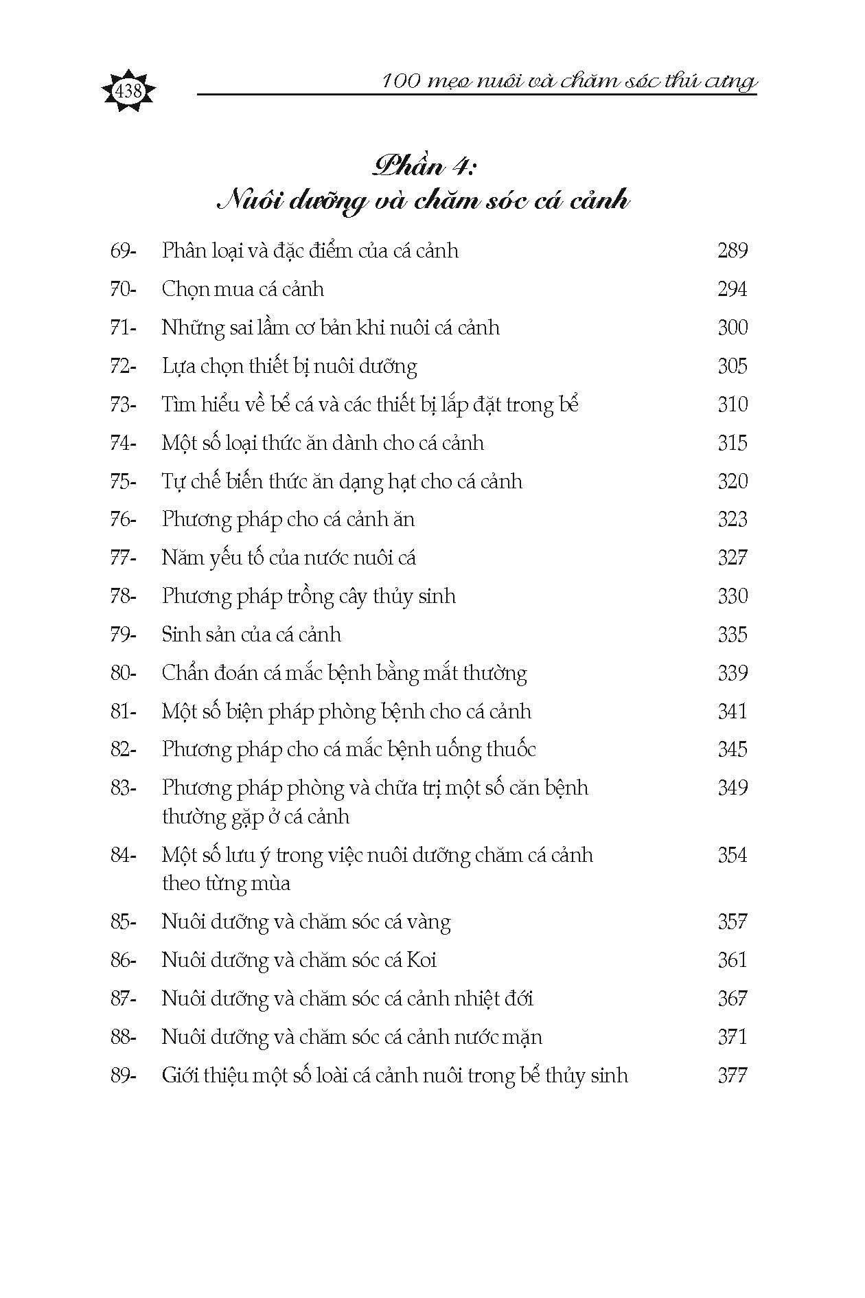 100 Mẹo Nuôi và chăm sóc thú cưng