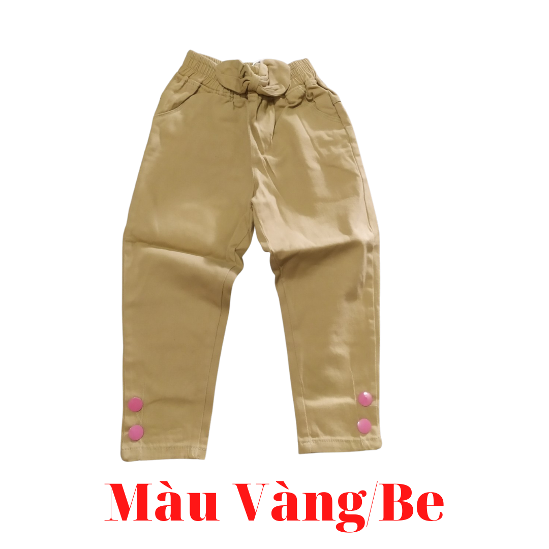 [Hoàn tiền 6%] Quần kaki dài xinh xắn cho bé gái 8-20kg (CÓ 3 MẪU KHÁCH NHÉ, BÊN MÌNH GIAO NGẪU NHIÊN 1 TRONG 3 MẪU Ạ)