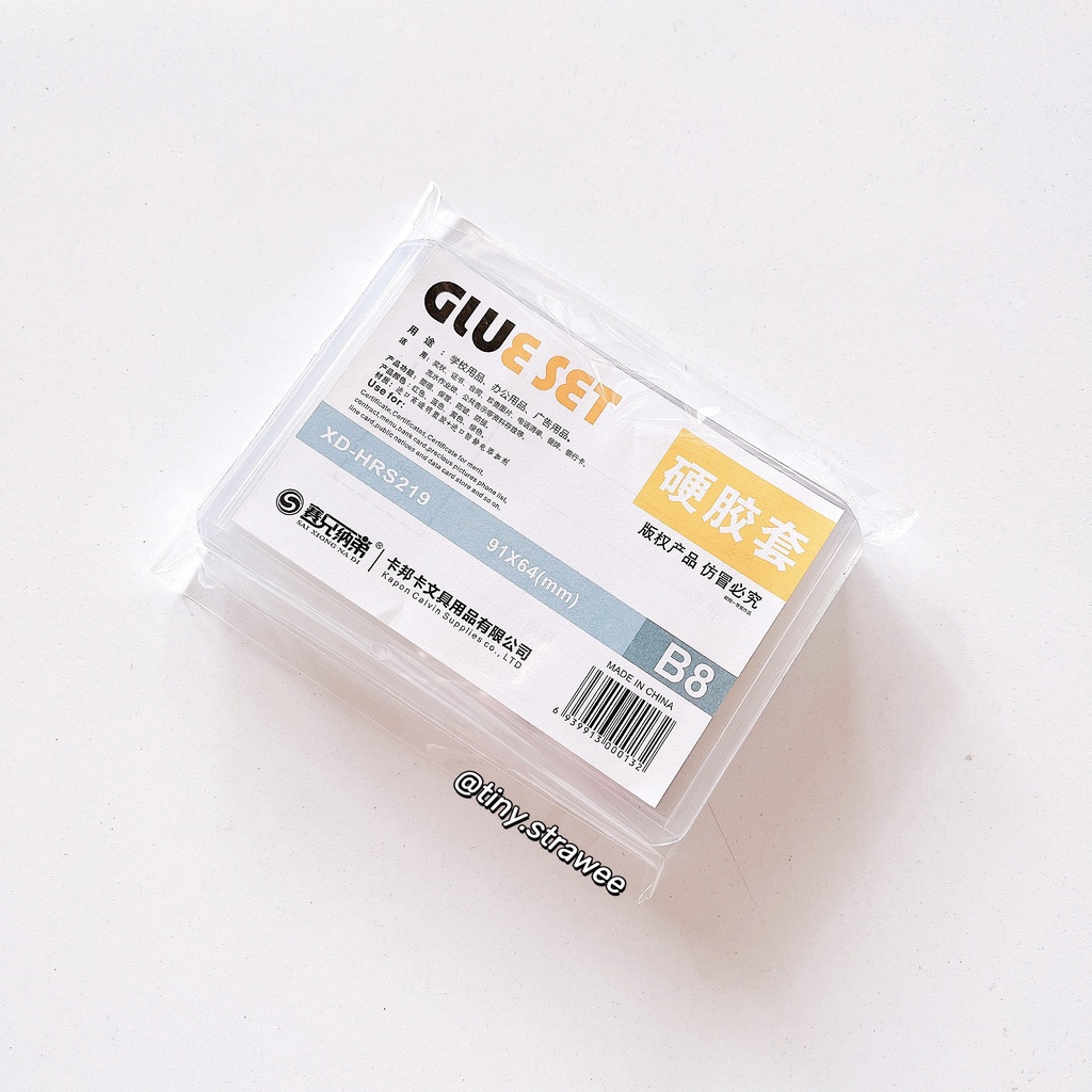 Toploader Glue Set size B8/ A7/ B7 không ám xanh
