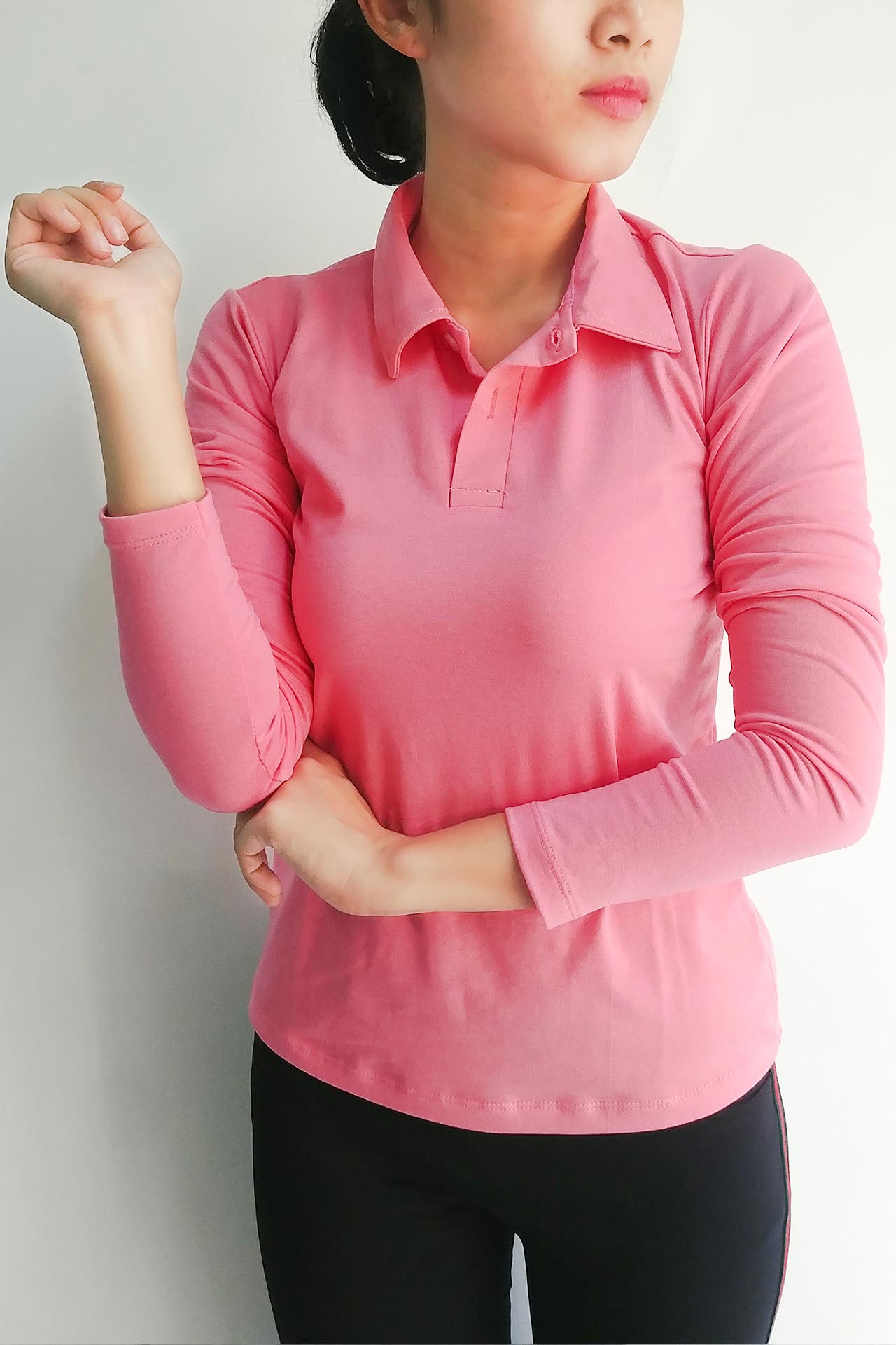 Áo thun nữ trơn, dáng ôm, chất thun cotton lạnh mặc hè siêu mát