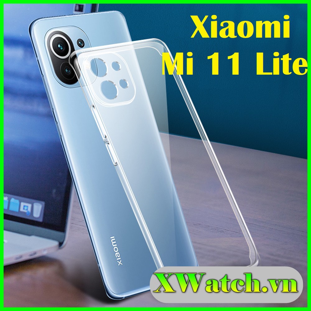 Ôp lưng silicon xiaomi mi 11 lite / mi11 lite / mi 11