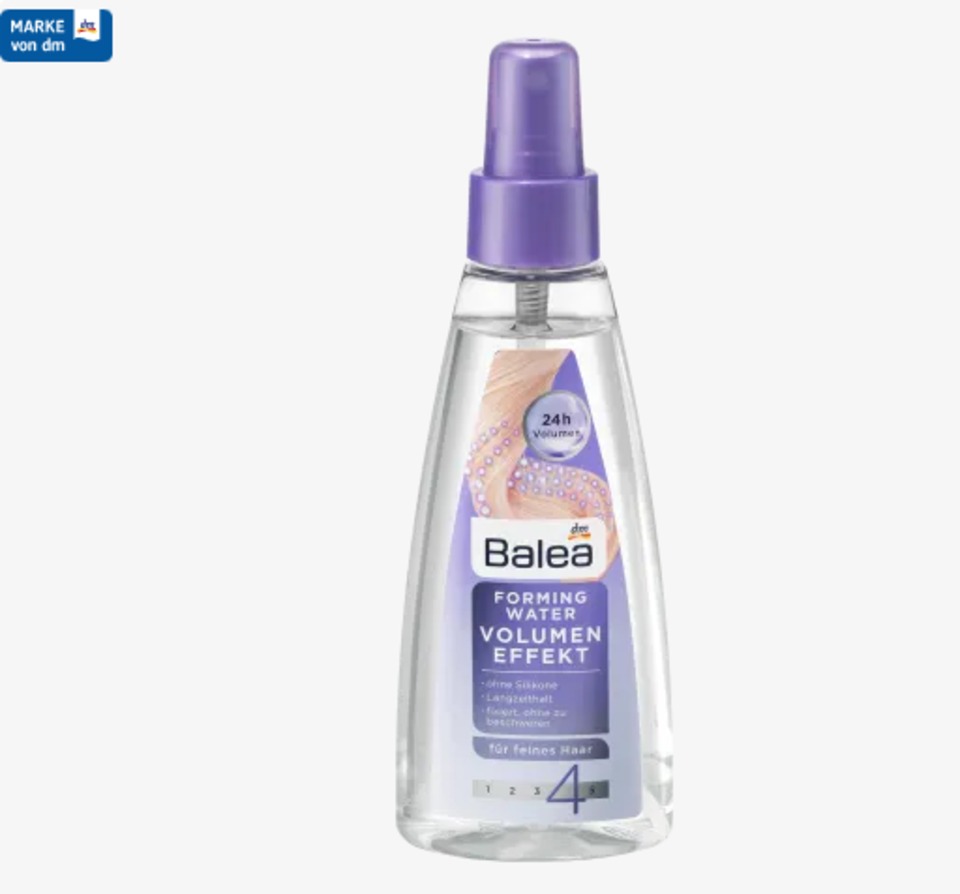 Xịt phồng tóc giữ nếp Balea Đức