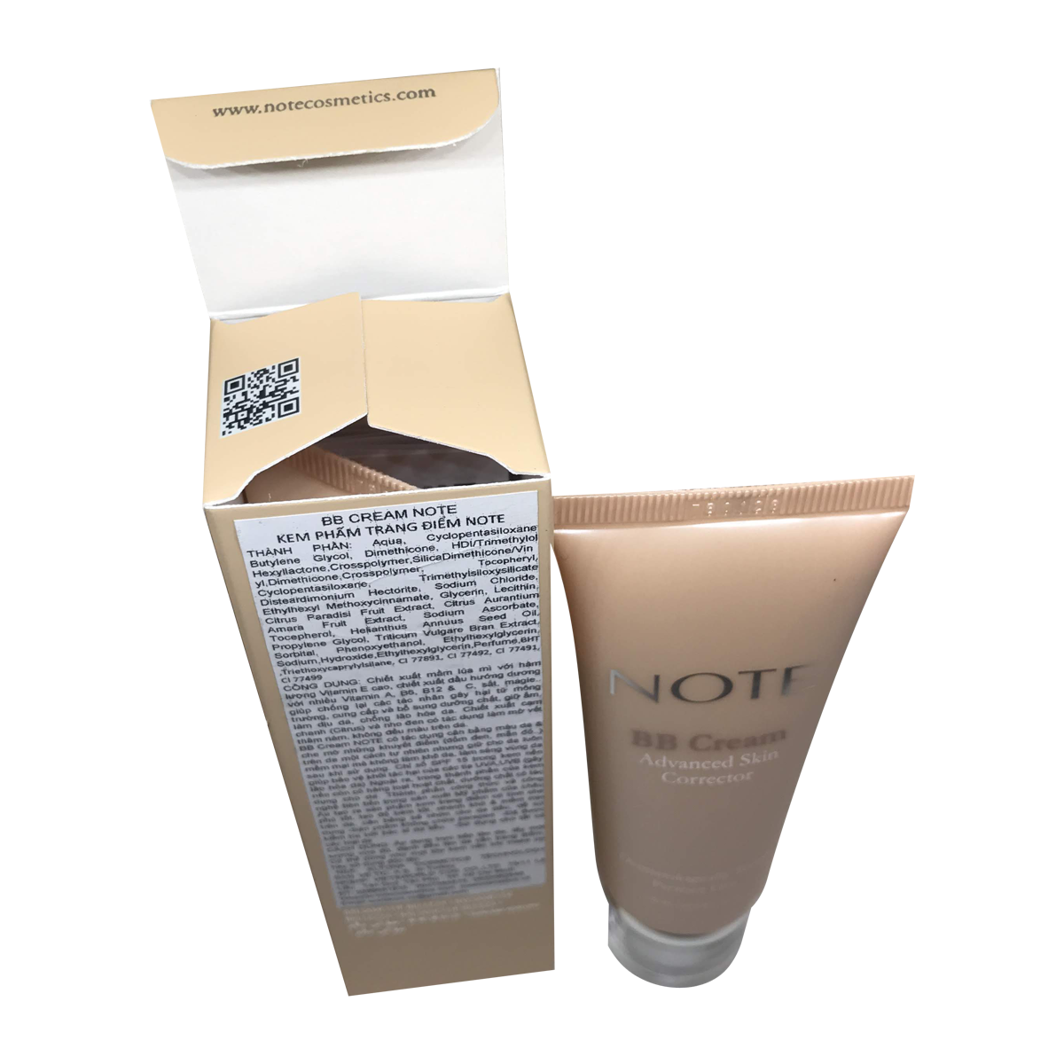 [HCM]NOTE BB Cream 35ml ( màu sáng 01)