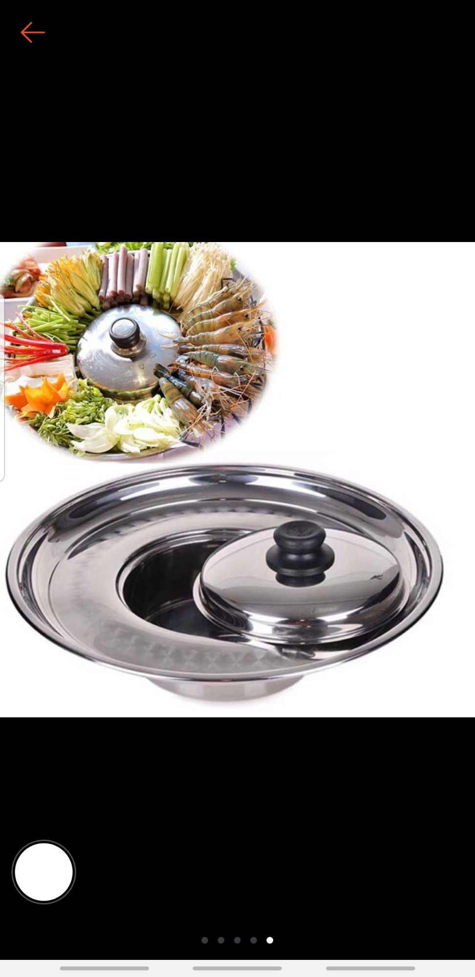 Nồi lẩu sống 16cm Thaphafac inox cao cấp