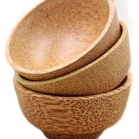 Combo 2 Chén Gỗ Dừa Lâu Năm Loại Lớn 11-12cm