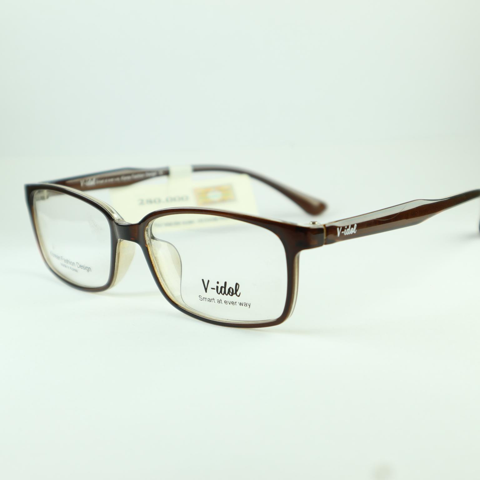 [HCM]Gọng kính V-idol V8113 SBR ( màu nâu )