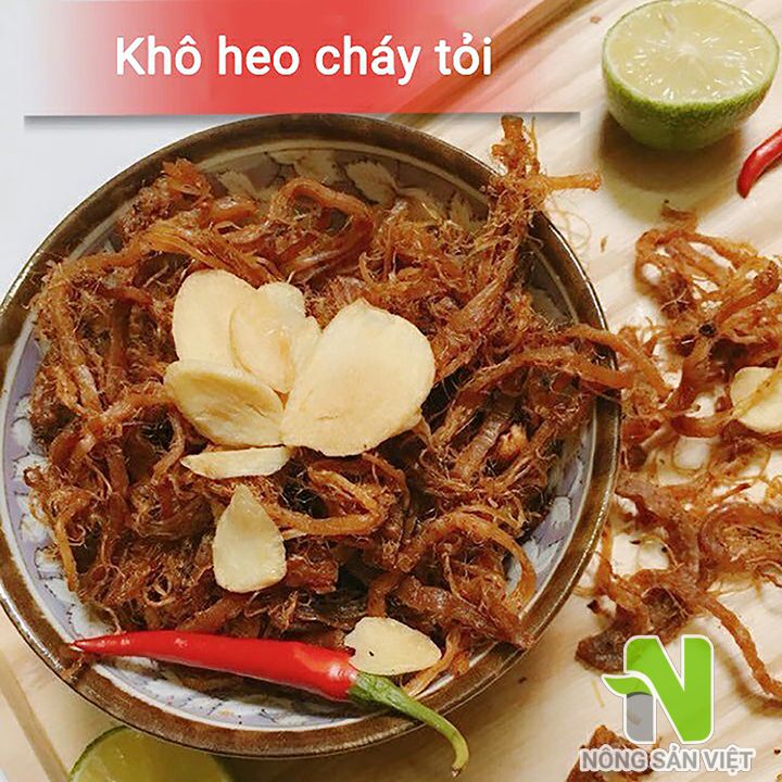 Gói 100g gói heo khô cháy tỏi