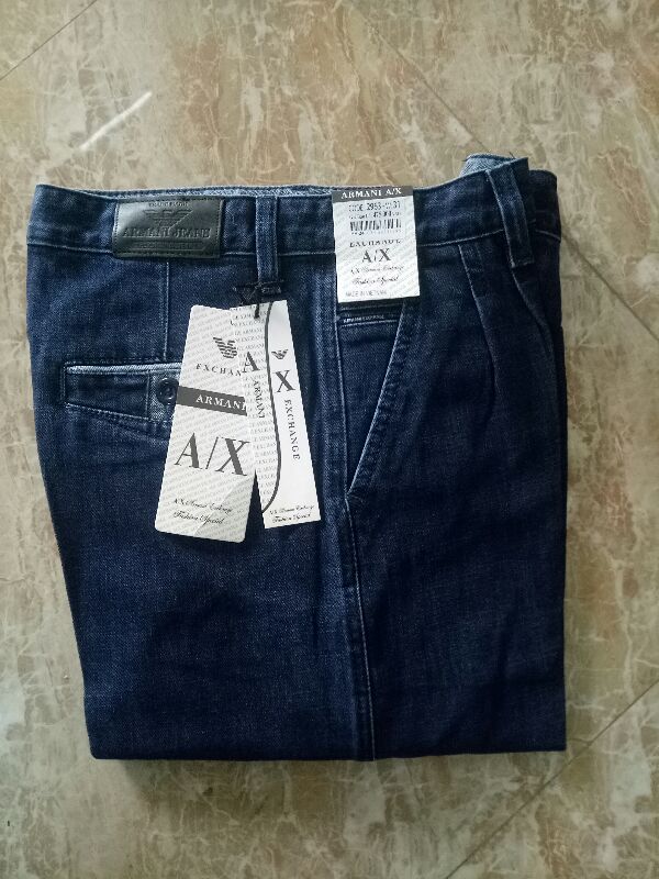 Quần bò thụng túi chéo Nam trung Niên chất mềm nhẹ nhàng co giãn - 2963