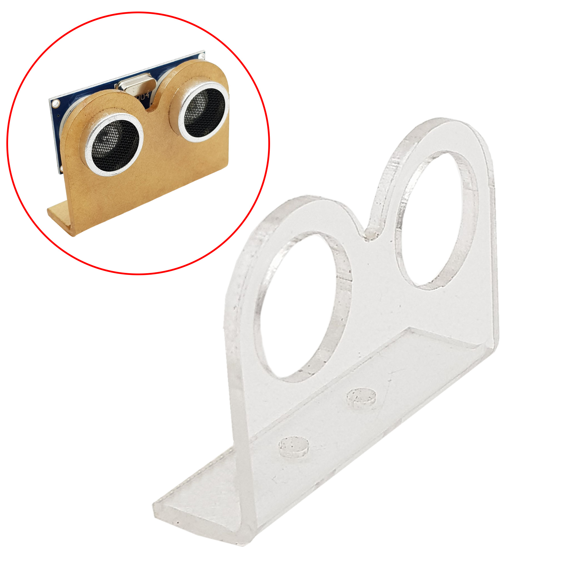 Bộ 2 Đế module cảm biến siêu âm HC-SR04 HC-SR05