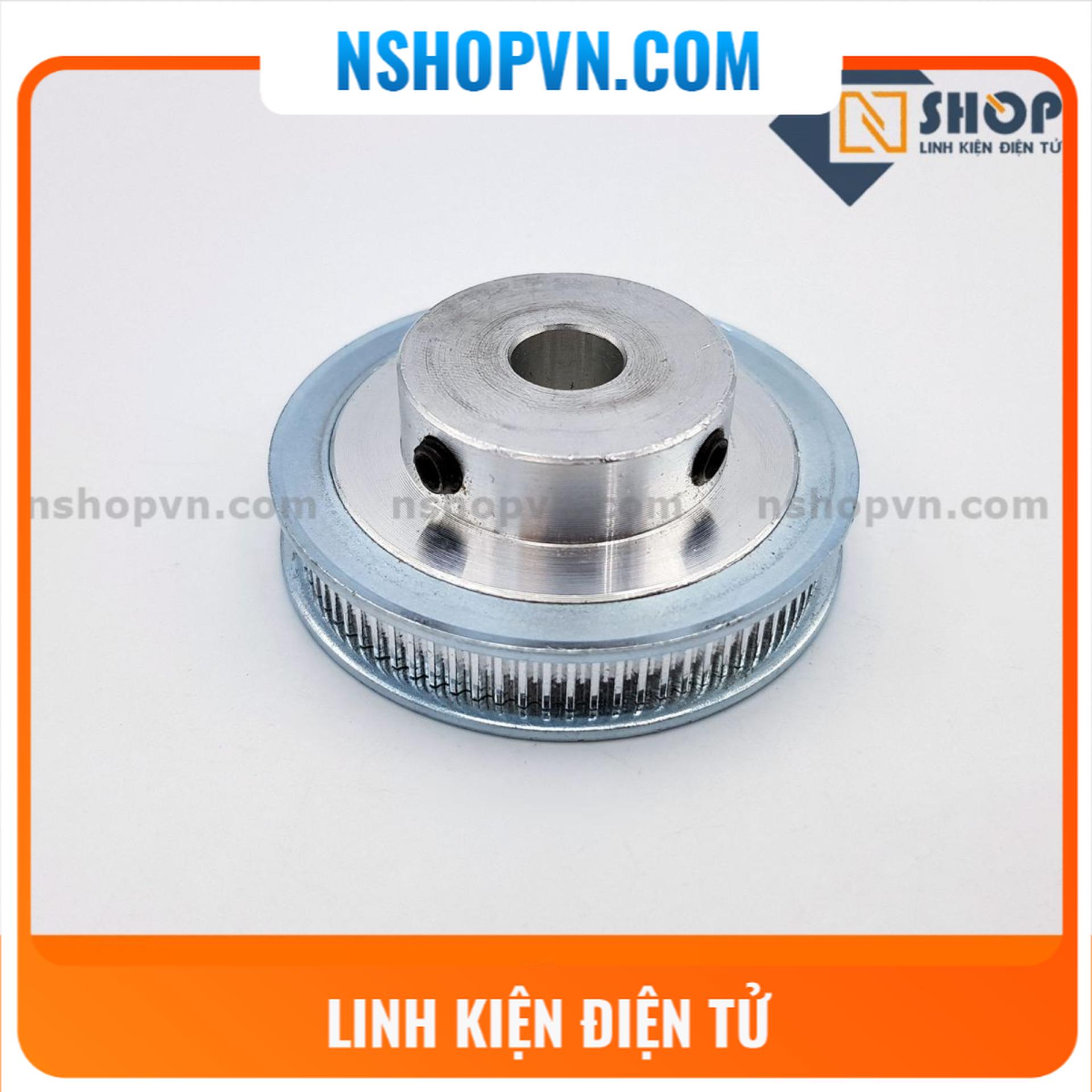 Puly gt2 80 răng trục 10mm
