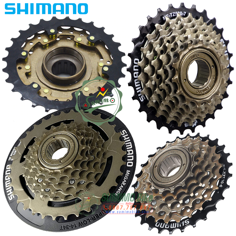 Líp vặn xe đạp SHIMANO chính hãng