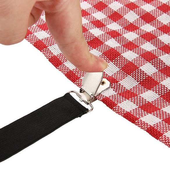 Set 4 kẹp ga drap nệm giường chống xê dịch