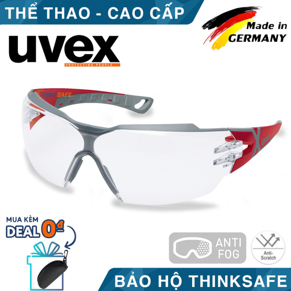 Giá bán [HCM]Kính bảo hộ UVEX PHEOS CX2 kính chống bụi phòng dịch chống đọng sương Chống tia UV mắt kính đi xe máy lao động phòng dịch - Bảo Hộ Thinksafe