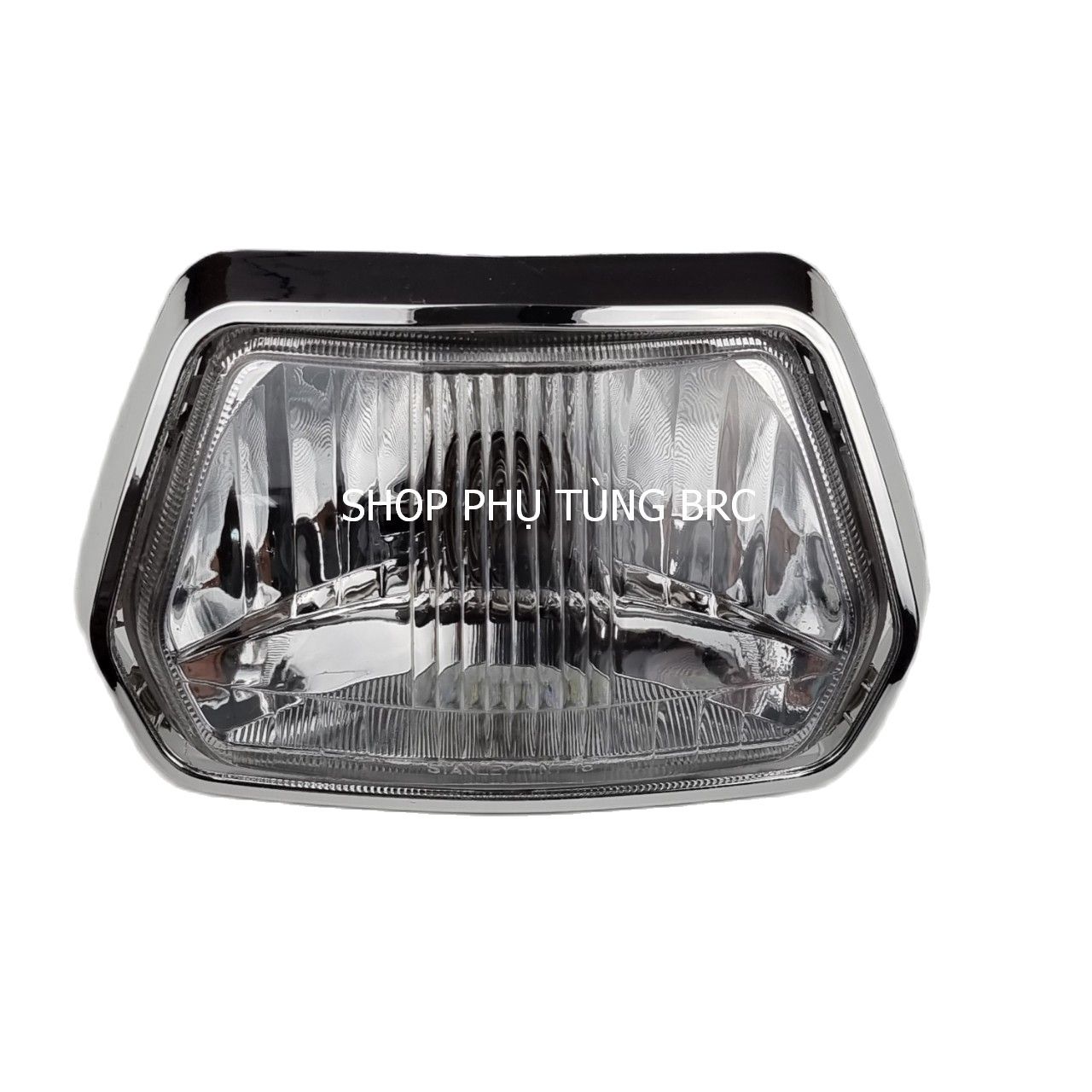 [ Đèn lồi ] Bộ đèn pha xe SUPER DREAM đèn lồi ( 1 bộ gồm: chóa, kiếng, vòng đèn, bóng đèn 35W, đuôi đèn và dây điện)