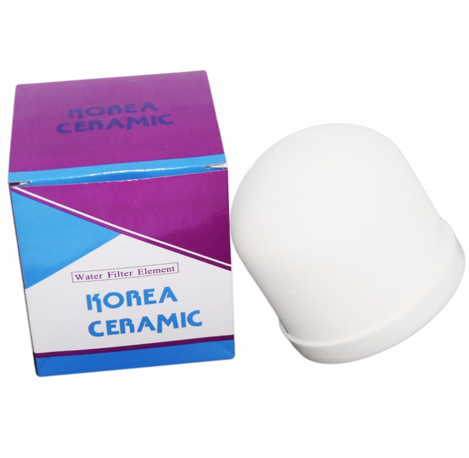 [HCM]Nấm sứ bình lọc nước Korea Ceramic (Trắng)