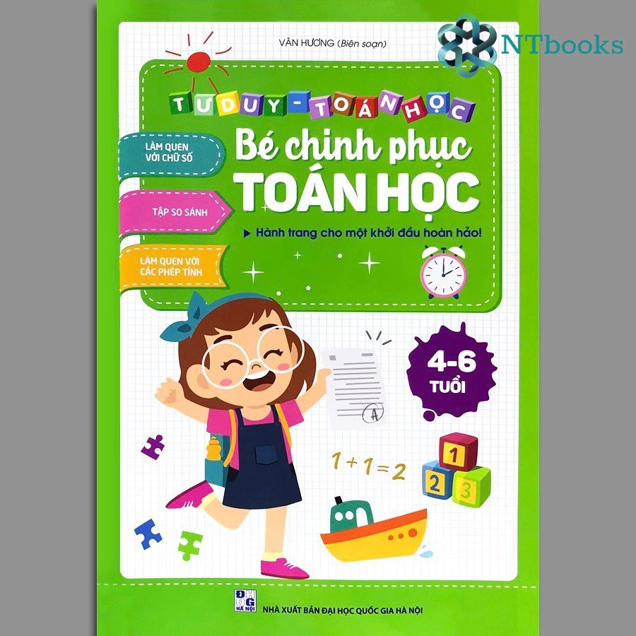 Sách - tư duy toán học bé chinh phục toán học - ntbooks