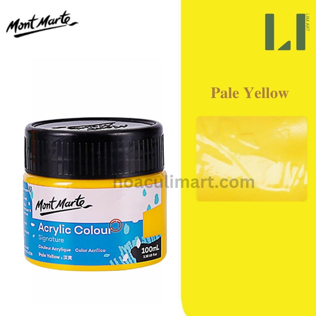Màu Acrylic 100ml Mont Marte vẽ tranh số hóa, canvas