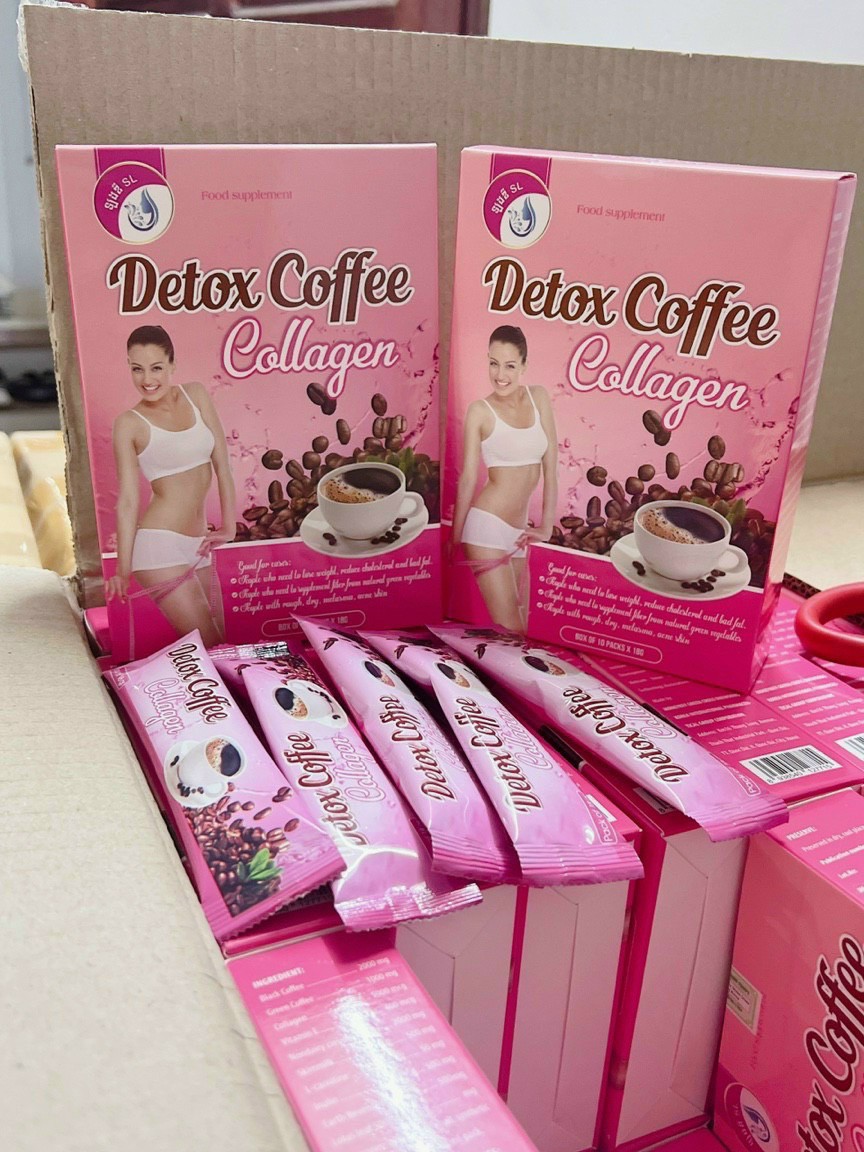 [ shop uy tín ] [ Shop uy tín ] [ Thổi Bay Mỡ Thừa ] Detox Coffee Giảm Cân Collagen