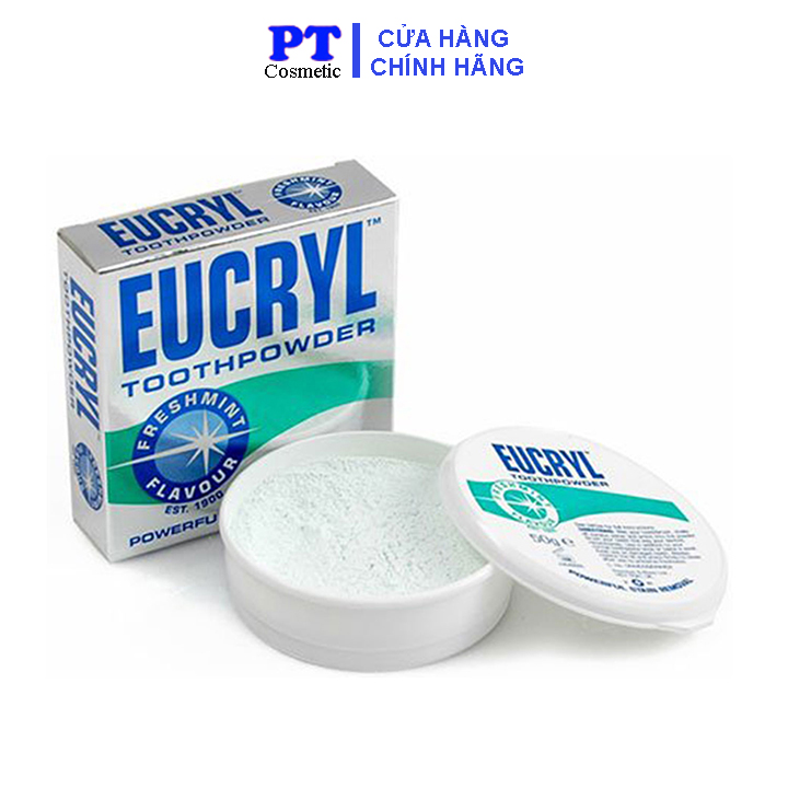 Bột Trắng Răng Eucryl 50g
