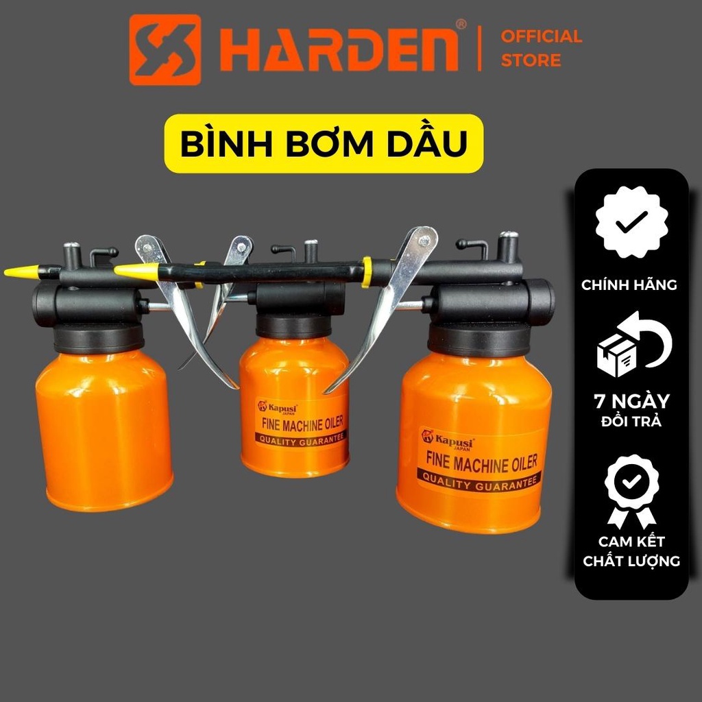 Bình tra dầu Kapusi nhựa , sắt 250cc