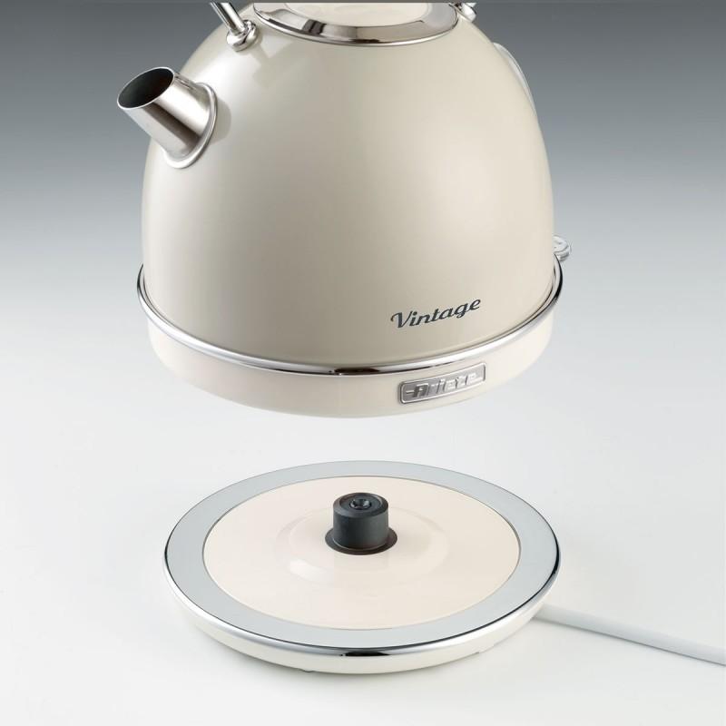 Ấm siêu tốc ARIETE. tròn 1.7lit (màu kem, màu xanh da trời, ) Ariete Mod 2877.hàng nhập khẩu.