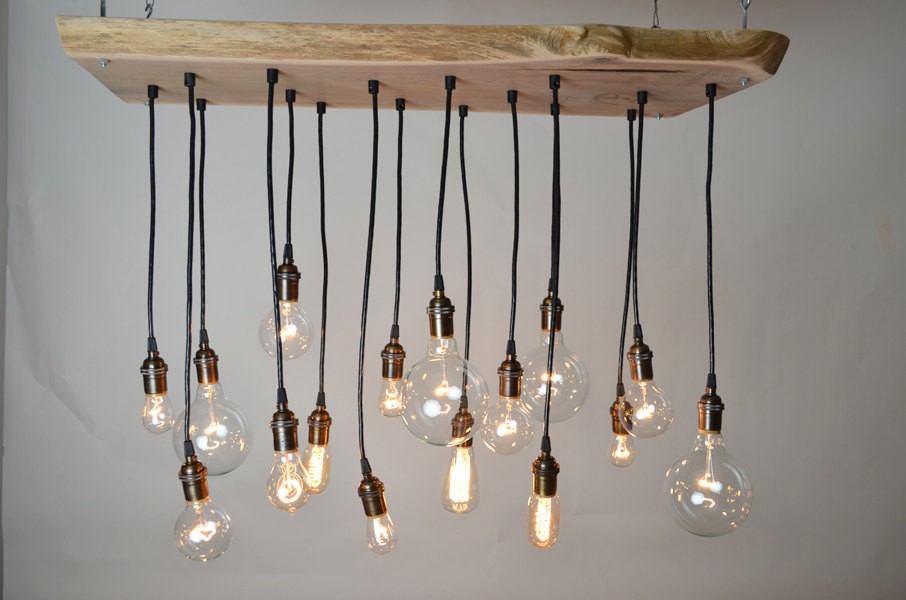 Bộ 3 Dây Đèn Thả Cổ Điển Vintage E27 220V công tắc đuôi đèn