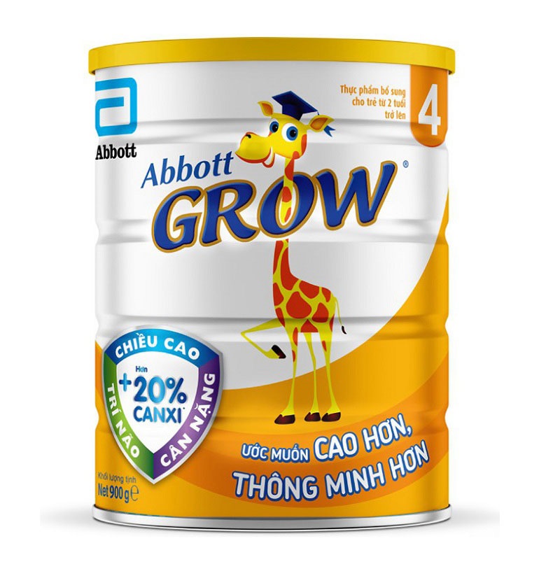 Sữa bột Abbott Grow 4 (G-Power) lon 900g date 2025