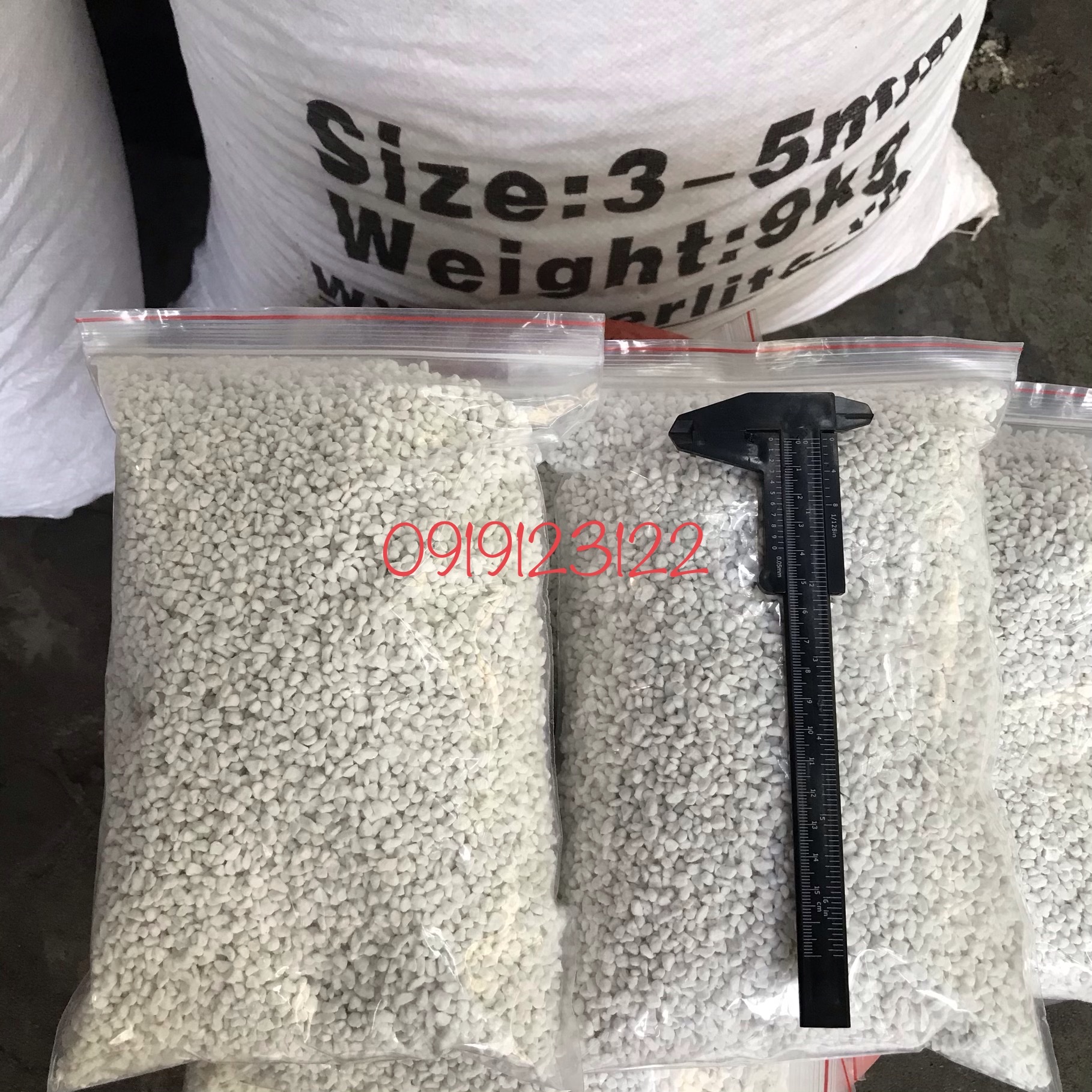 1kg đá PERLITE ( ĐÁ TRÂN CHÂU ) đủ size