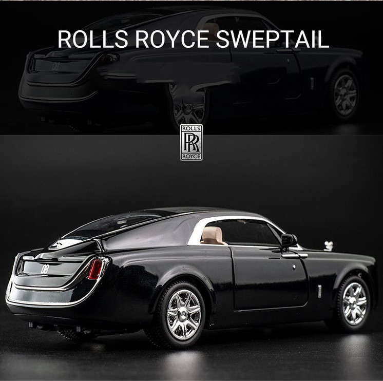 Mô hình siêu xe Rolls-Royce Sweptail tỷ lệ 1:24