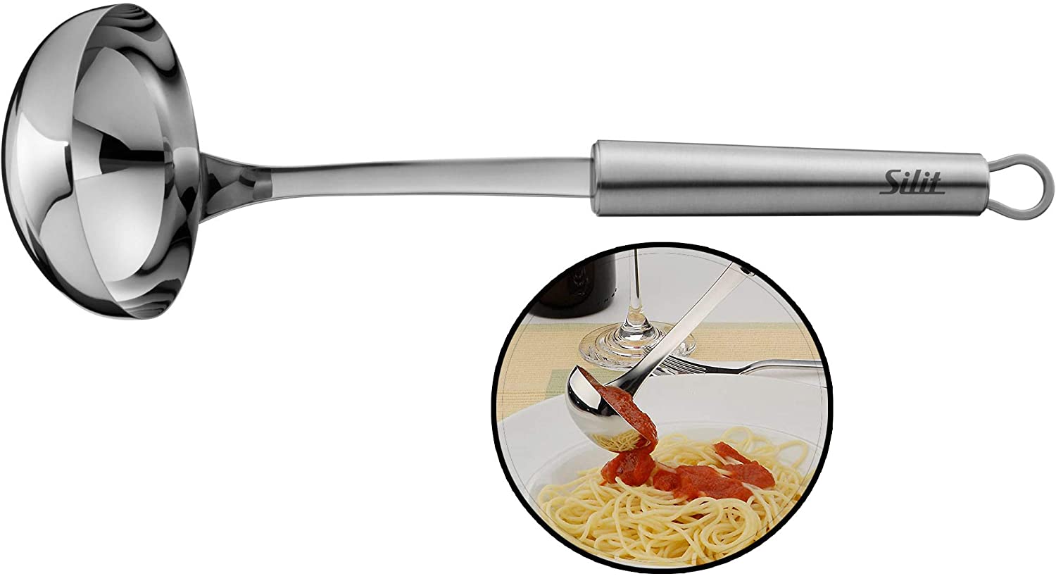 Muôi múc canh inox silit classic 30cm