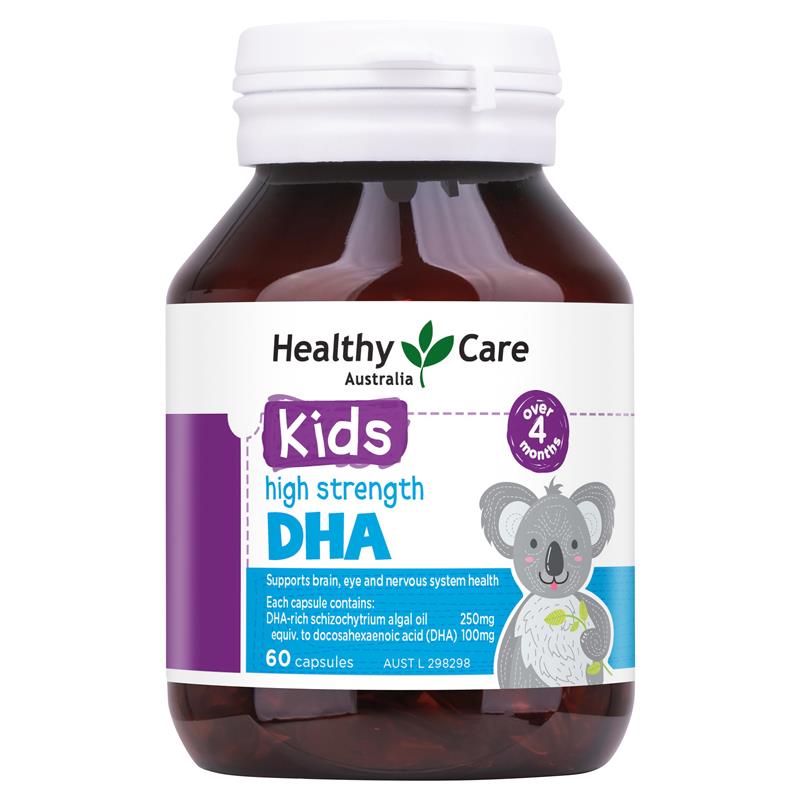 Bổ sung DHA cho bé Healthy Care 60v