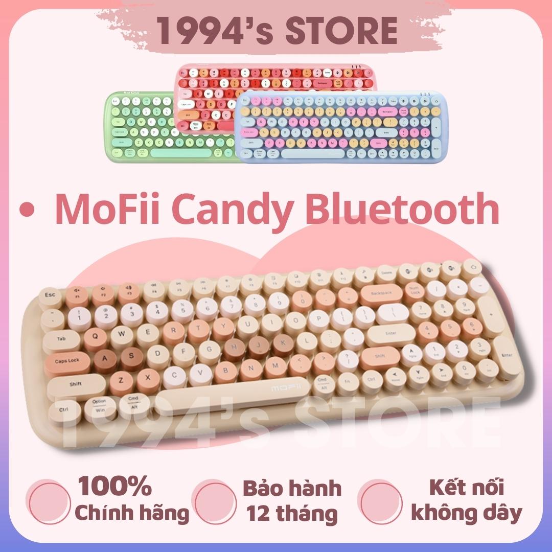 MoFii Candy BT Bluetooth - Combo bàn phím và chuột không dây giả cơ MoFii Mixed Bluetooth - Kết nối 3 thiết bị cùng lúc