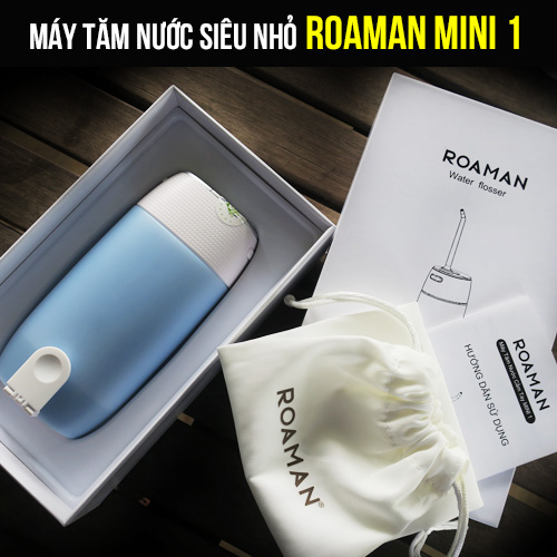 Roaman Mini 1 Handheld Water Flosser |   3 Modes |   Can Be Charged |   Genuine Oral Hygiene Tools
