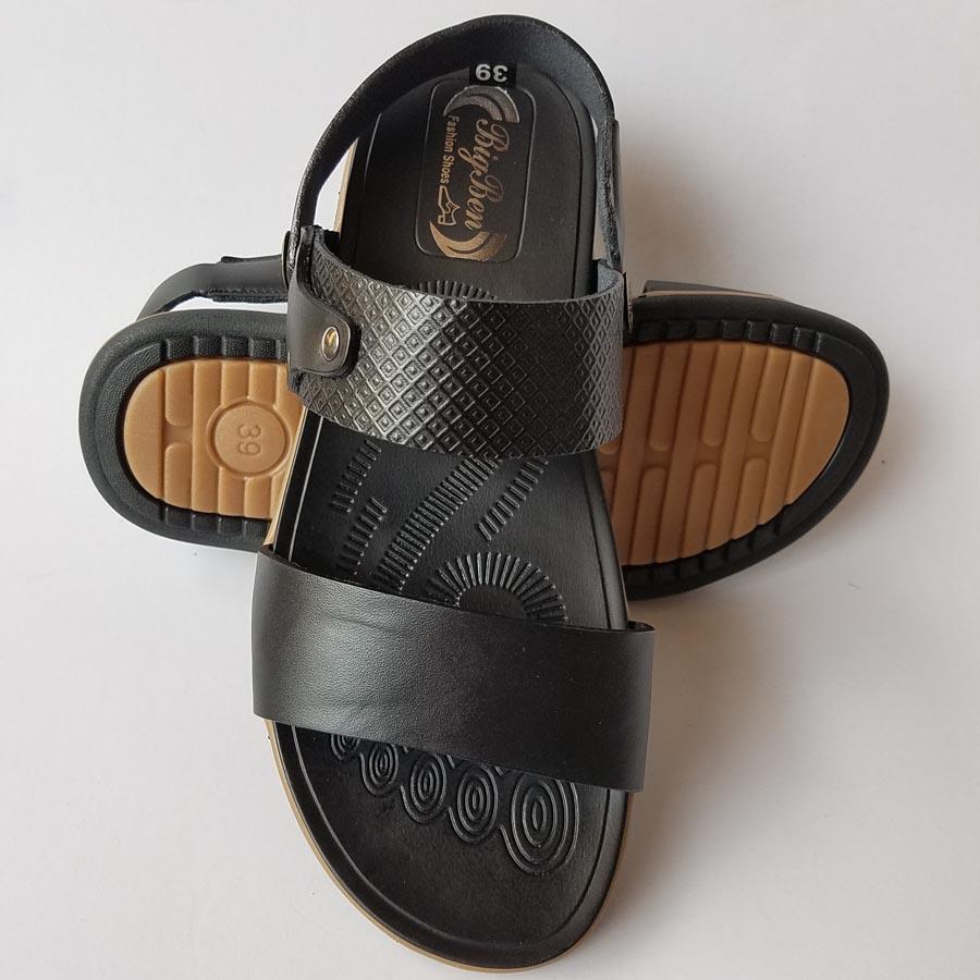 [HCM]Sandal Nam BIGBEN Da Bò Thật Cao Cấp
