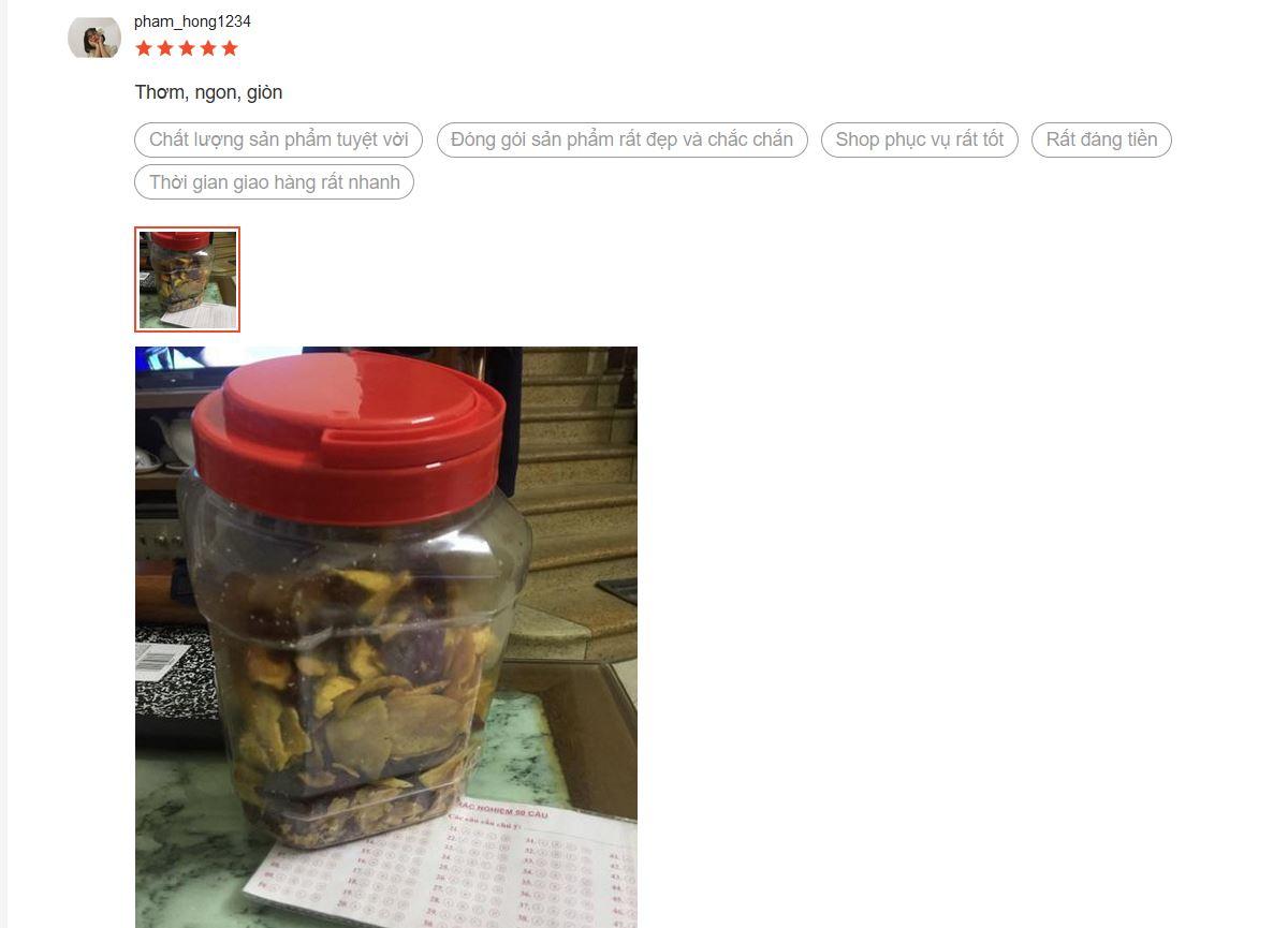 SỈ 5KG KHOAI LANG ĐÀ LẠT SẤY MẬT ONG