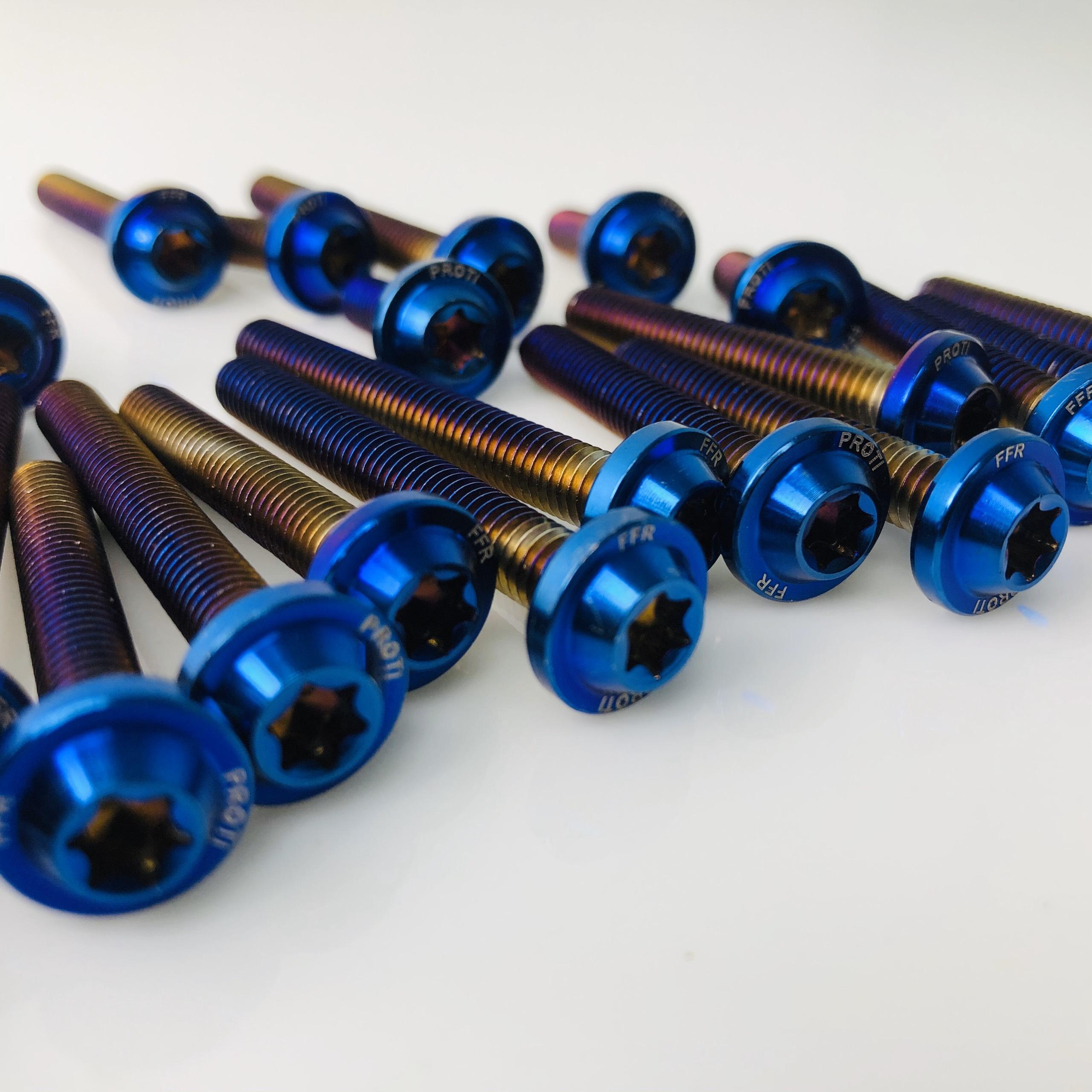 Bộ ốc lốc máy titan proti HSC nhập thái lan kiểu ốc gr5 gắn cho các dòng xe máy hiện nay