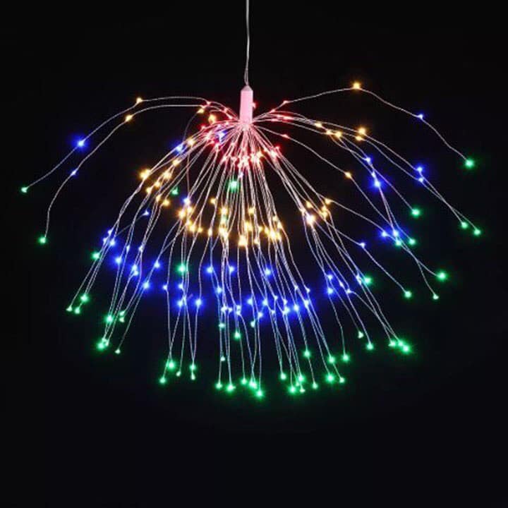 ĐÈN LED PHÁO HOA Dùng 4 Pin AA