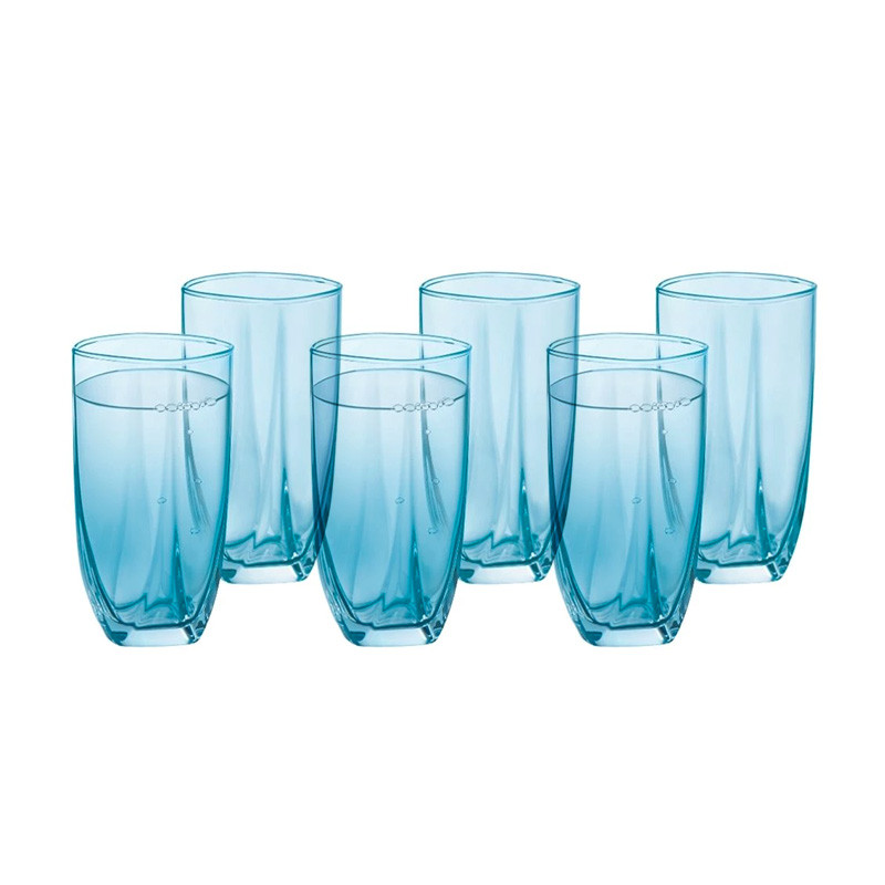 Bộ 6 Ly Thuỷ Tinh Luminarc Eiffel Sky Blue