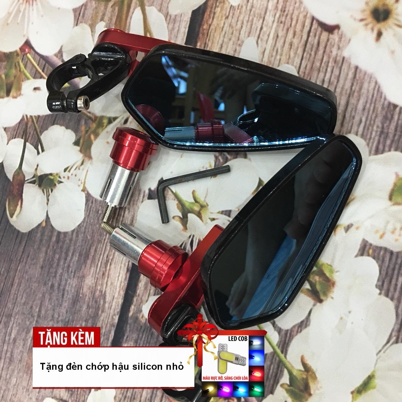 TẶNG ĐÈN CHỚP HẬU SIÊU ĐÁNG YÊU - Bộ gương 5 cạnh 2 chiếc độ xe máy siêu phong cách A98-do-34