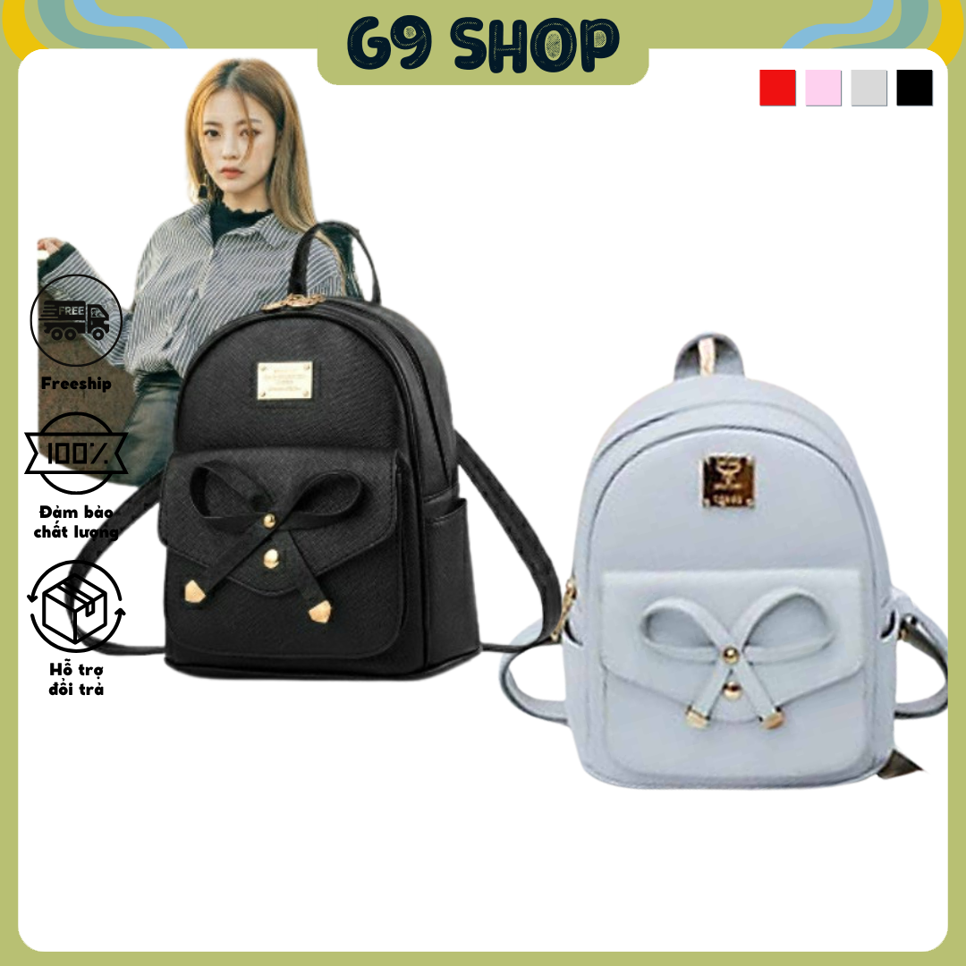 Balo Da Thắt Nơ Đơn Giản Cho Nữ BỎ SỈ M66