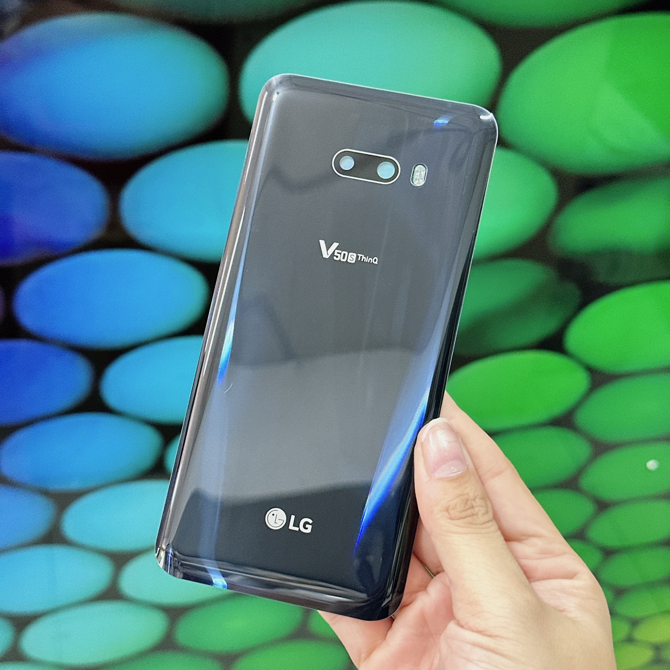 Nắp lưng kèm kính camera LG V50s / V50s ThinQ