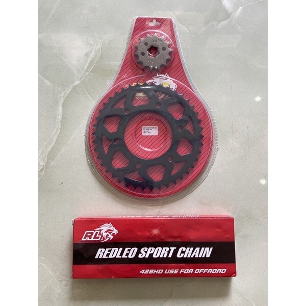 [ EXCITER 150 ] Nhông sên dĩa NSD REDLEO chính hãng