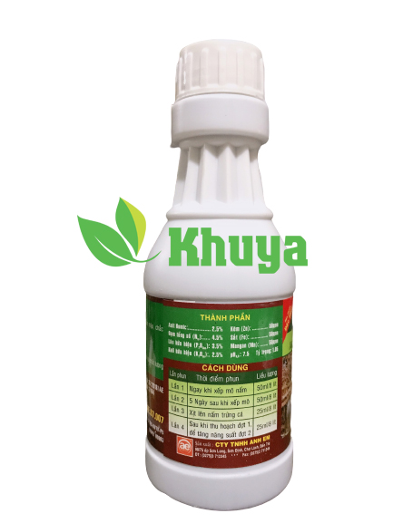 Biological Npk Foliar Fertilizer Ginseng Soil Super Mushroom Nutrient 240ml