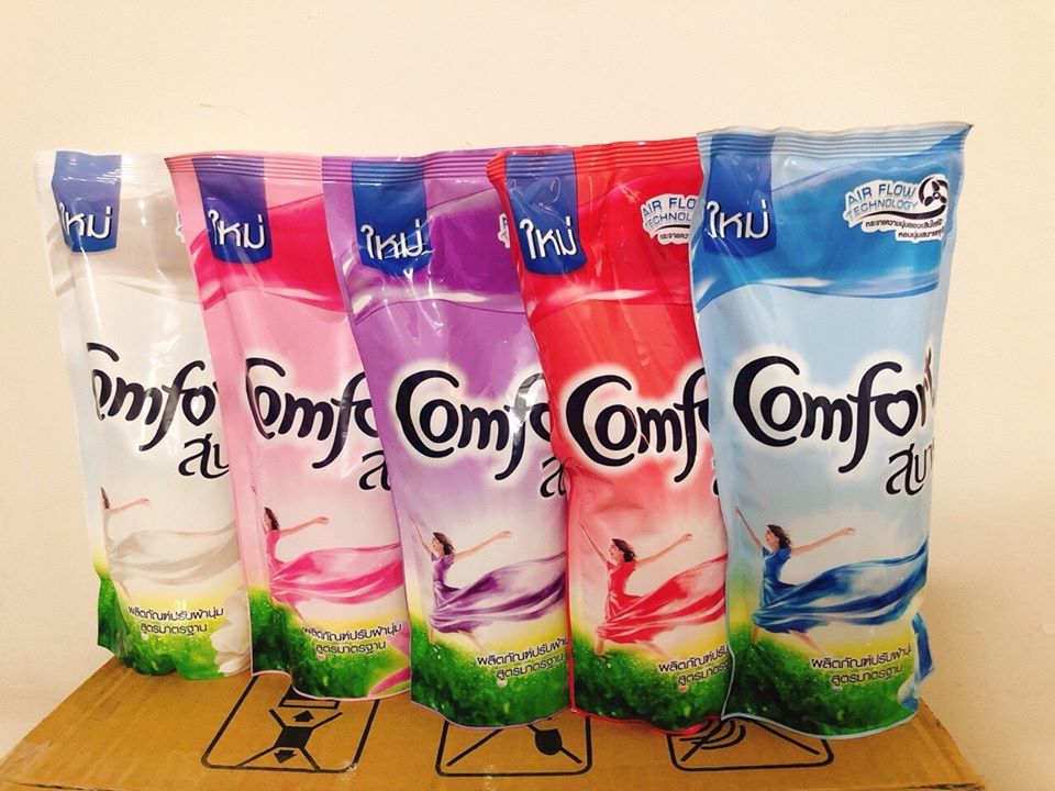 Nước xả vải Comfort Fabric Softener thái lan 580ml