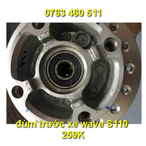 đùm trước xe wave S110 - đùm trước xe wave S110