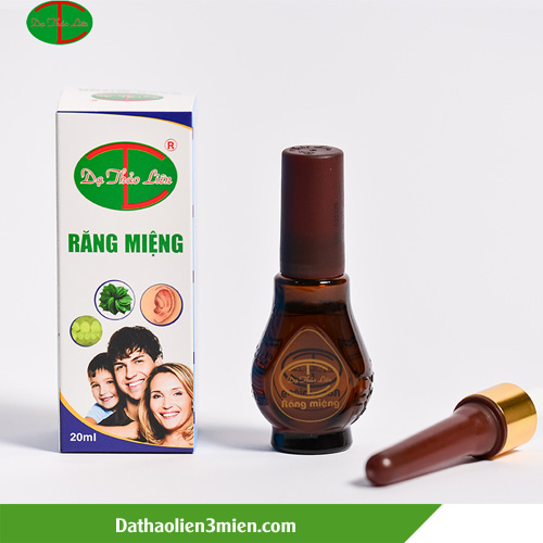 (Tặng tinh dầu sả chanh) Răng miệng -Dạ -Thảo -Liên  chính hãng 20ml
