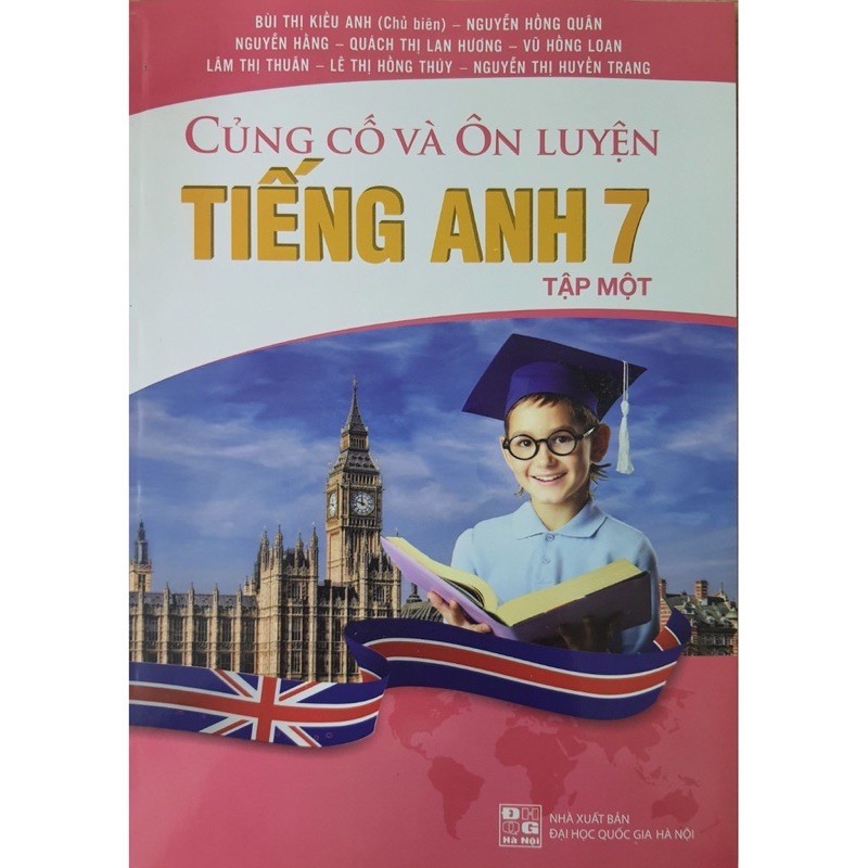 Sách: củng cố và ôn luyện tiếng anh 7 - tập 1