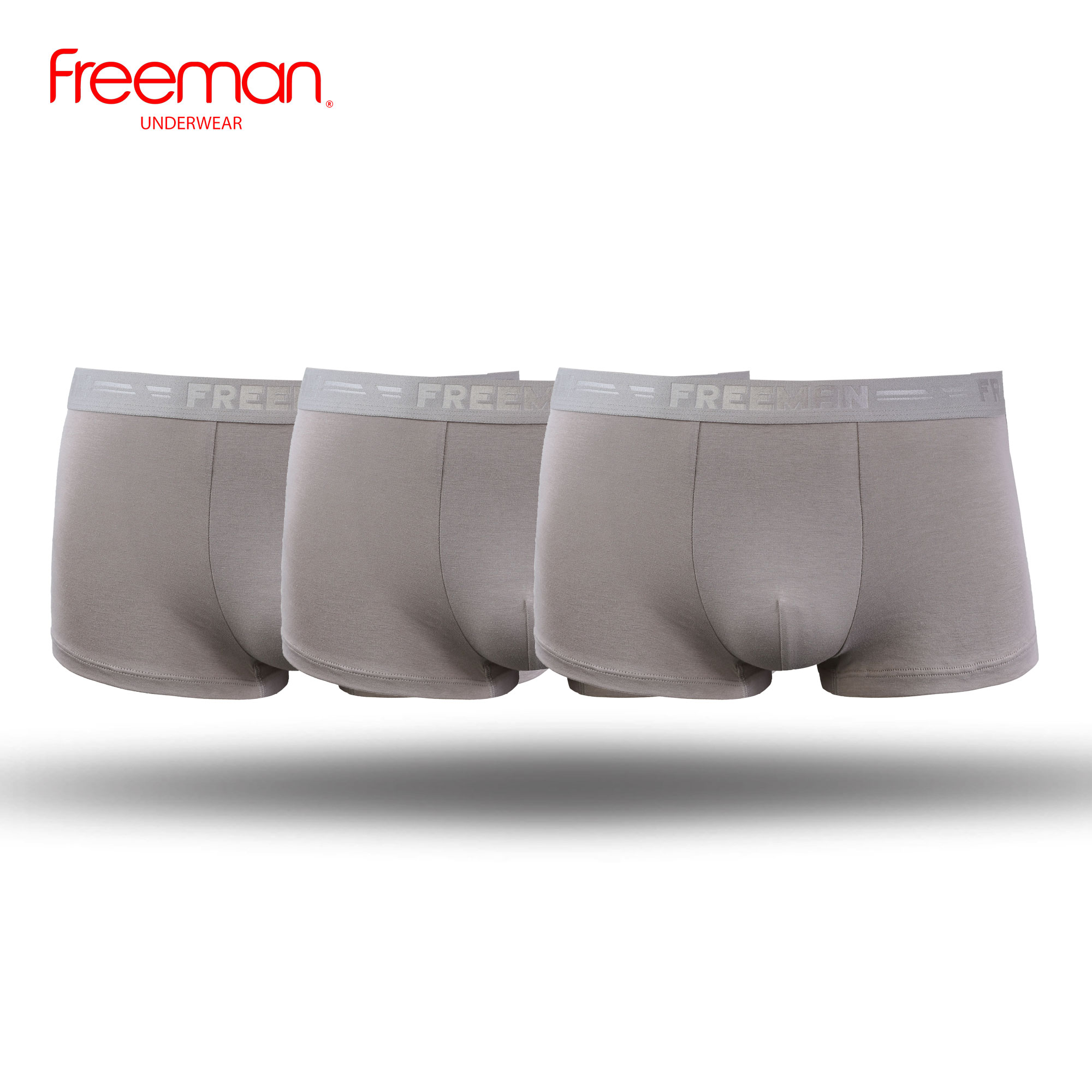 Combo 3 Quần boxer nam FREEMAN cao cấp - Chất liệu cotton 6522