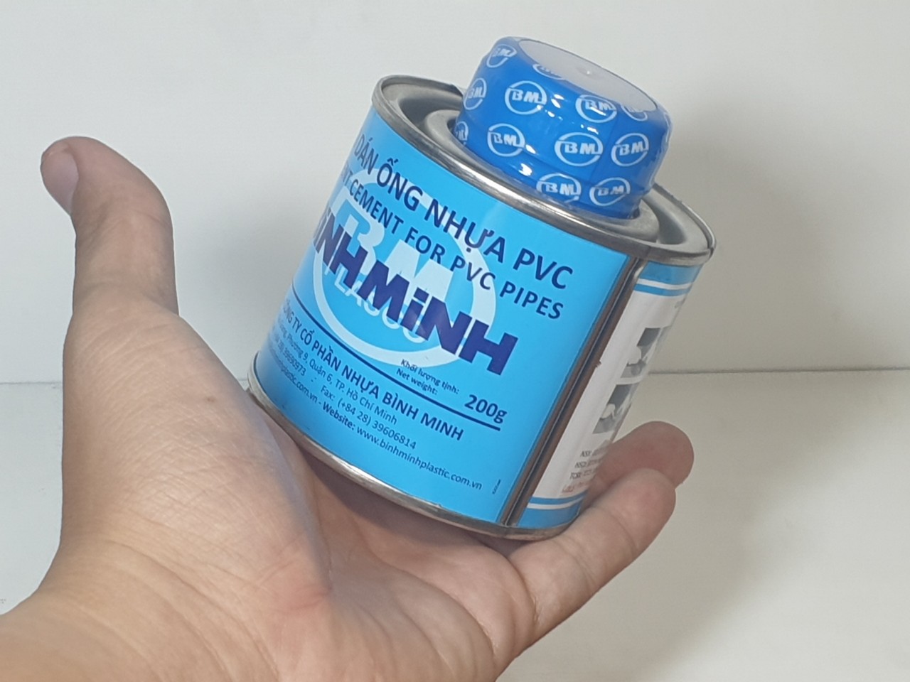 Keo dán ống nước Bình Minh 25gr, 50gr, 200gr